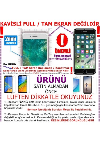 Xiaomi Redmi Note 8 Pro Nano Ekran Koruyucu Kırılmaz Nano Cam Esnek Flexible Glass Koruma (RZ27RLO) fiyatları