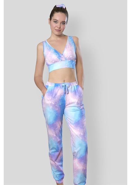 Kadın T-Shirt Pijama Takımı 4014