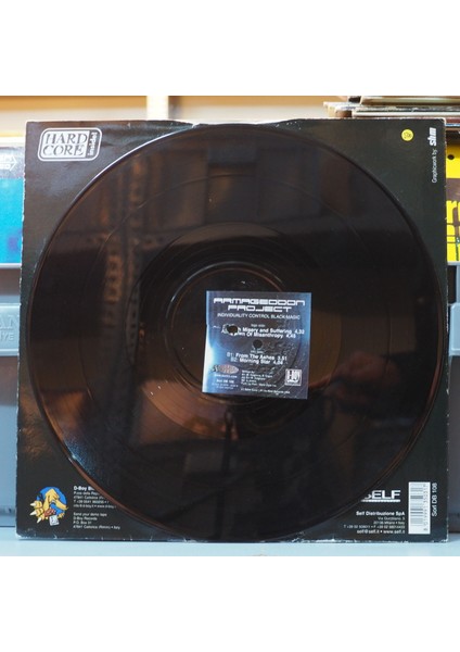 Armageddon Project(Baskı Hatası,çalması Sorunsuz),italyan Baskı 2001 Lp