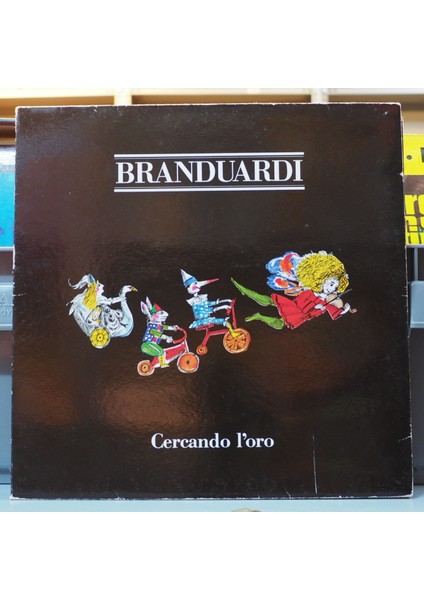 Angelo Branduardi * Cercando L'oro,italyan Baskı 1983 Lp