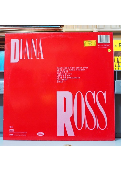 Diana Ross * Ross ,almanya Baskı 1983 Lp