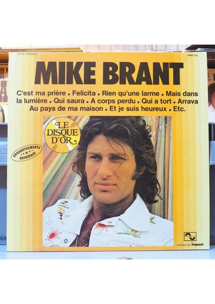 Mike Brant * Mike Brant.*fransız Baskı 1976 Lp