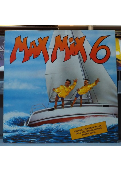 Max Mix 6 ,ispanyol Baskı 1988 Lp