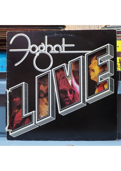 Foghat * Live,ingiliz Baskı 1977 Lp