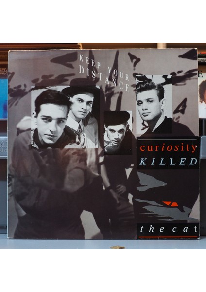 Curiosity Killed The Cat * Keep Your Distance,hollanda Baskı 1987 Lp