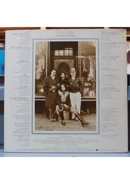 The Manhattan Transfer ,amerikan Baskı 1975 Lp fiyatları