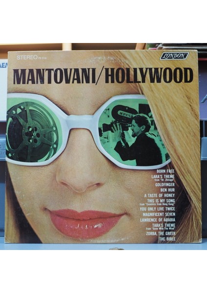 Mantovani * Hollywood ,amerikan Baskı 1967 Lp