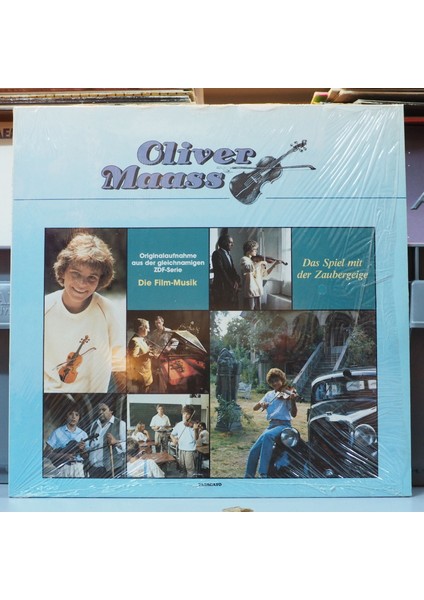 Christian Bruhn Oliver Maass.das Spiel Mit Der Zaubergeige (Original Film ,almanya Baskı 1985 Lp
