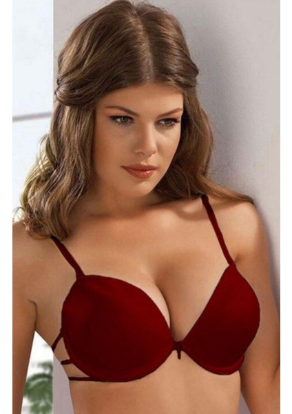 7006-B Desteksiz-Balenli Biyeli Taşlı Sütyen indirimleri