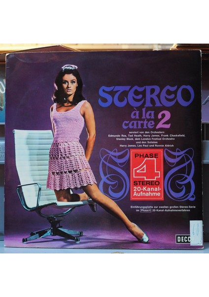 Stereo À La Carte 2 ,almanya Baskı 1969 Lp