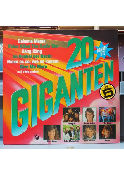 20 Giganten Vol. 5 ,almanya Baskı 1980 Lp