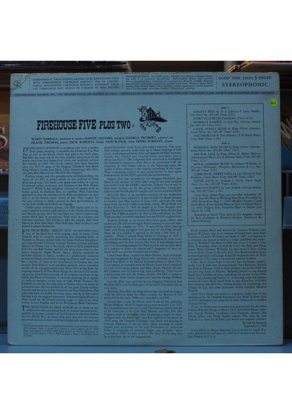 Firehouse Five Plus Two * Dixieland Favorites,amerikan Baskı 1960 Lp fiyatları