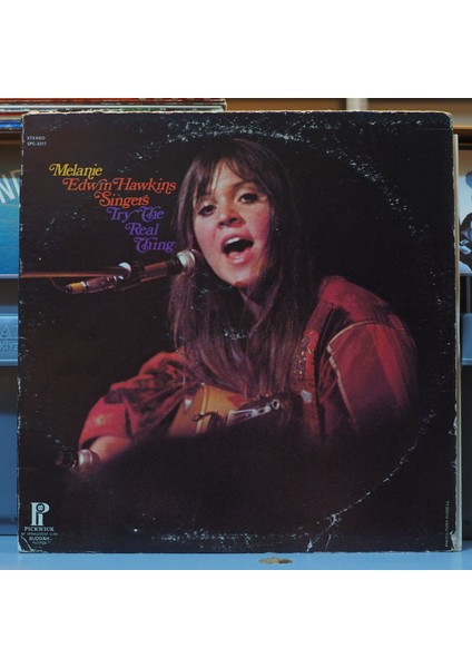 Melanie, Edwin Hawkins Singers ? Try The Real Thing,amerikan Baskı 1972 Lp