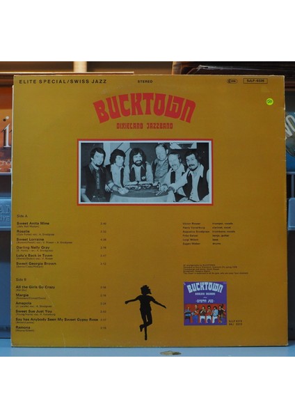 Bucktown* All The Girls Go Crazy ... 'bout Dixieland,isviçre Baskı 1978 Lp