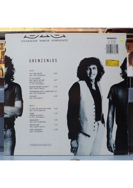 Sts * Grenzenlos ,avusturya Baskı 1985 Lp
