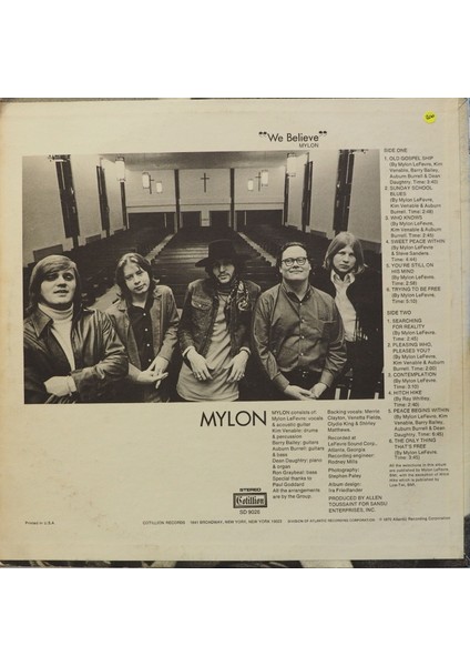 Mylon 1970 Lp