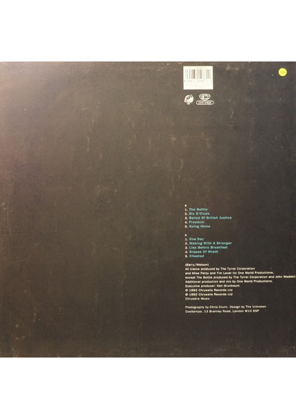 The Tyrrel Corporation ? North East Of EDEN1992 Lp fiyatları