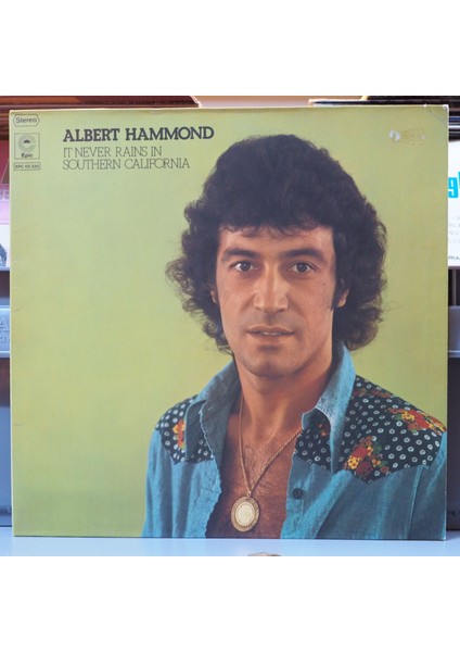 Albert Hammond * It Never Rains In Southern California,almanya Baskı 1972 Lp