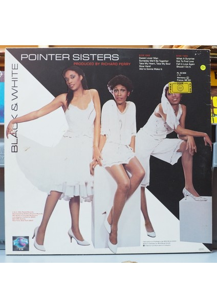 Pointer Sisters * Black & White ,almanya Baskı 1981 Lp