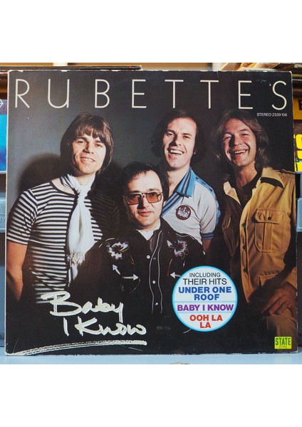 Rubettes* Baby I Know ,almanya Baskı 1977 Lp