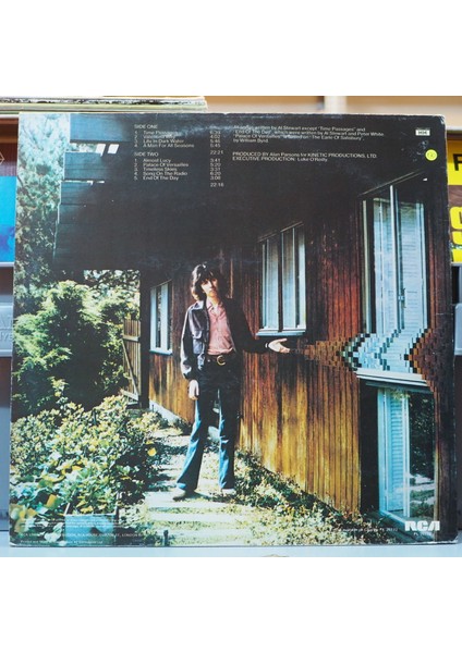 Al Stewart ? Time Passages,ingiliz Baskı 1978 Lp