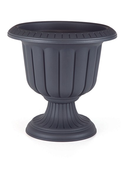 Serinova Nergiz Saksı Dekoratif Antrasit Renk 25,3 Lt