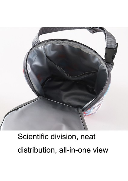 Seyahat Bezi Depolama Çantası Hang Bebek Bebek Tezgahı Termal Yalıtım Şişe Çantası (Renkli Üçgen) (Yurt Dışından)