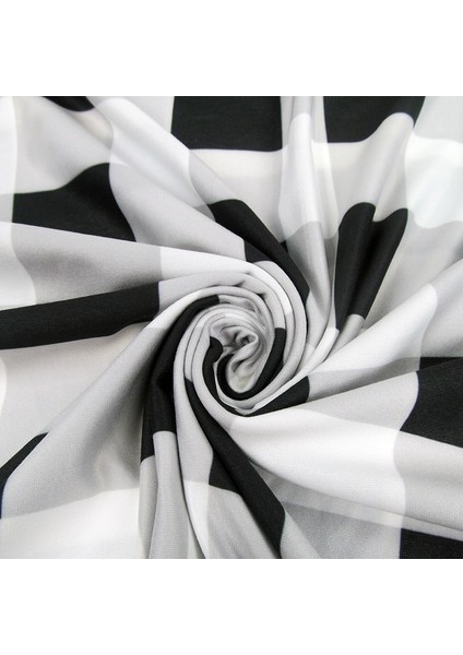 Parteri Ön Cam Emzirme Havlu (Siyah Beyaz Izgara) (Yurt Dışından) modelleri