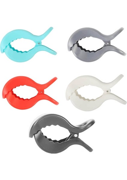 4 Torba Bebek Araba Battaniye Klips, Renk: 2 Adet (Beyaz) (Yurt Dışından)