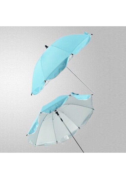 Golf Arabaları Için Ayarlanabilir Şemsiye (Azure) (Yurt Dışından) fiyatları