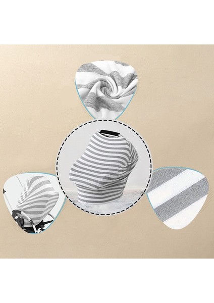 Çok Fonksiyonlu Pamuklu Hemşirelik Havlu Güvenlik Koltuğu Yastık Arabası Kapağı (Hayvanlar) (Yurt Dışından) fiyatları