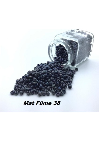 Erdal Ticaret Kum Boncuk (0,5 Mm-1 Paket 100GR) Mat Füme