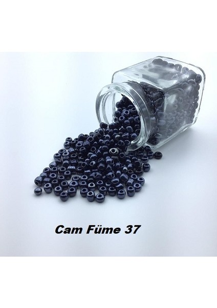Kum Boncuk (0,5 Mm-1 Paket 100GR) Cam Füme 37