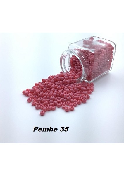 Erdal Ticaret Kum Boncuk (0,5 Mm-1 Paket 100GR) Pembe 35