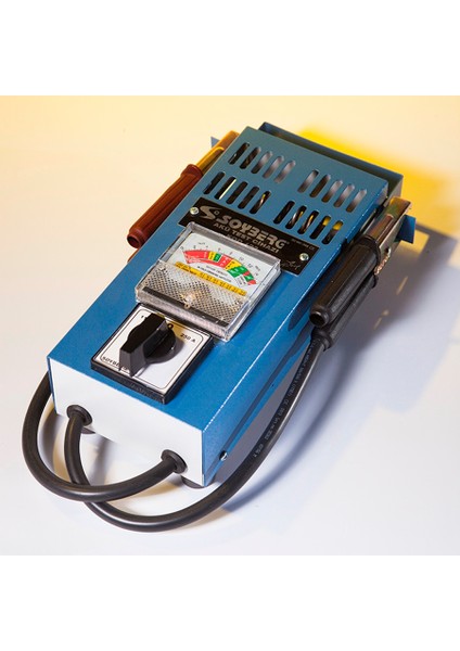 Soyberg 123 16V 300A Mobil Şalterli Analog Akü Test Cihazı