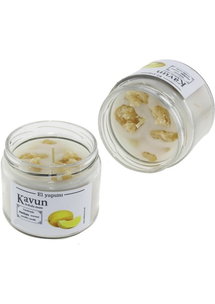 Mum Kavun Kokulu 400GR Cam Kavanozda