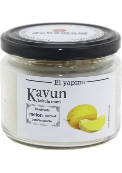 Mum Kavun Kokulu 400GR Cam Kavanozda fırsatları