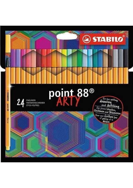 Stabılo Arty Kreatif Set 24’lü Pen+Point