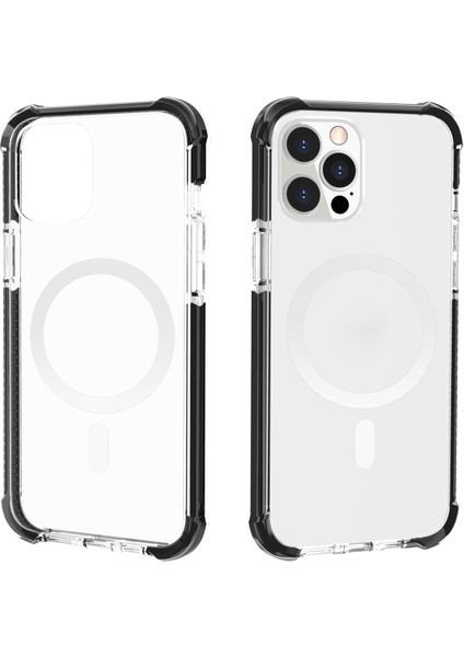 Magsafe Mags 13 Iphone 13 Pro Şeffaf Siyah Için fiyatları