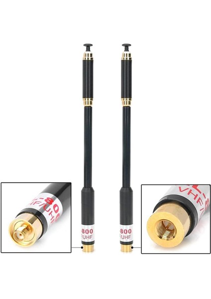 Sma-M Band Dual-Band Vhf / Uhf Tyt Için Taşınabilir Radyo Anteni: TH-UV8R Uvf9 (Yurt Dışından)