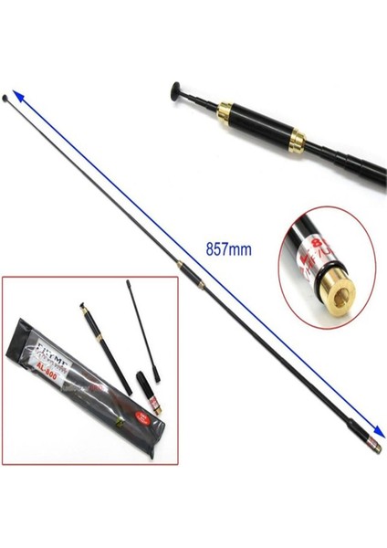 Sma-M Band Dual-Band Vhf / Uhf Tyt Için Taşınabilir Radyo Anteni: TH-UV8R Uvf9 (Yurt Dışından)