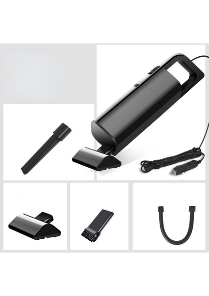 El Araba Elektrikli Süpürge Kablosuz Yüksek Güç 120W Çift Kullanımlı Ev Araba Elektrikli Süpürge Pet Elektrikli Epilatör (Yurt Dışından)
