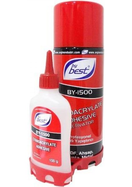 By Best Profesyonel Hızlı Yapıştırıcı Plastik Ahşap Mdf 200ML