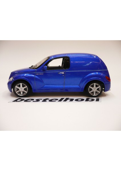 Chrysler Panel Cruıser Metallıc Blue auto art 1:43 Ölçekli Model Araba