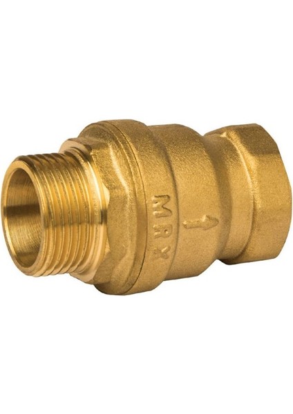 -Çekvalf Dik Yaylı 1 1/4'' (Dış Diş)