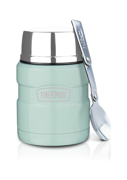 SK3000 Stainless King Yemek Termosu 0,47L Light Blue 075130
