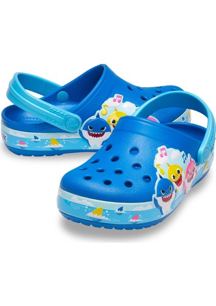 Çocuk Crocsflbaby Shark Band Clog T 207066