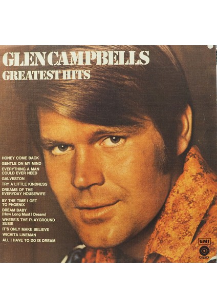 Glen Campbell Glen Campbell's Greatest Hits 1971 Lp