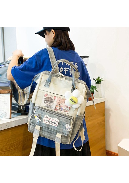 Ilkokul Öğrencilerinin Okul Çantası 4 Parça Set (Yurt Dışından)I(Aksesuarlar Dahil) modelleri