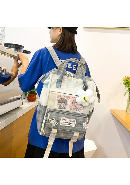 Ilkokul Öğrencilerinin Okul Çantası 4 Parça Set (Yurt Dışından)I(Aksesuarlar Dahil) fırsatları